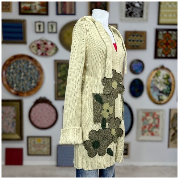 2004 Antho “Turning Leaves Sweater Coat” by Field Flower - Picture 10 of 15